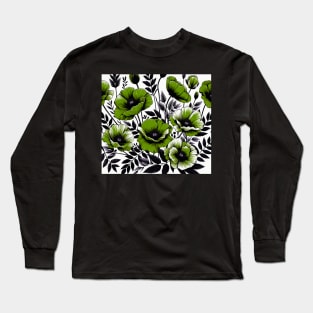 Poppy Flower Long Sleeve T-Shirt